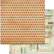 BoBunny Game On! Pigskin  12 x 12 Double-Sided Cardstock Paper