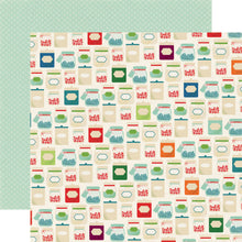 Echo Park Homegrown Mason Jars 12 x 12  Double-Sided Cardstock Paper