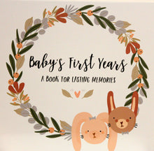 Zicoto Baby's First Years Memory Book