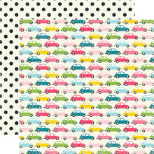 Echo Park Summer Fun Summer Road Trip 12 x 12  Double-Sided Cardstock Paper