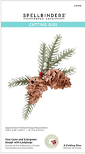 Spellbinders Pine Cone And Evergreen Bough With Ladybugs Cutting Dies