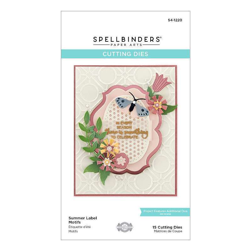 Spellbinders Summer Label Motifs Cutting Dies