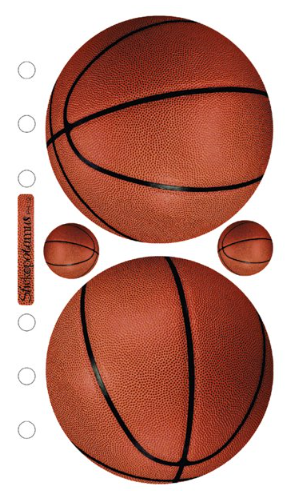 Sticko Basketball Flat Stickers