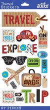 Sticko Happy Traveling Flat Stickers