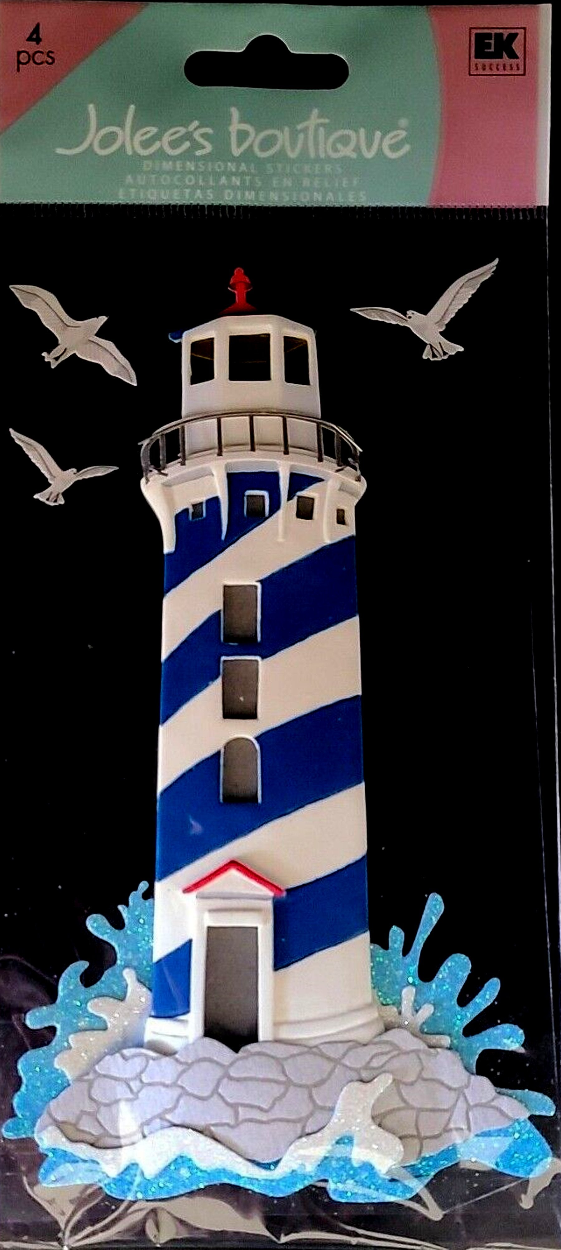 Jolee's Boutique Lighthouses Dimensional Stickers