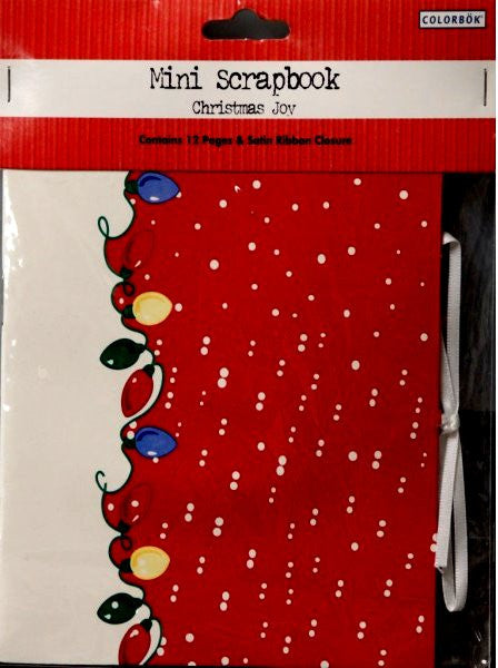 Colorbok Christmas Joy Mini Scrapbook - SCRAPBOOKFARE