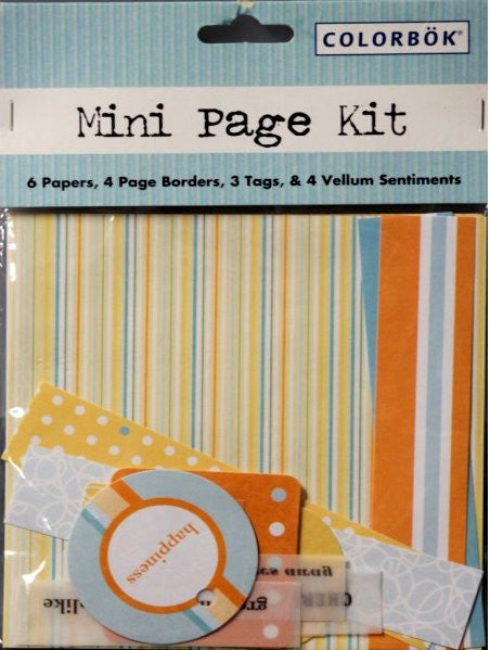 Colorbok Mini Page Kit - SCRAPBOOKFARE