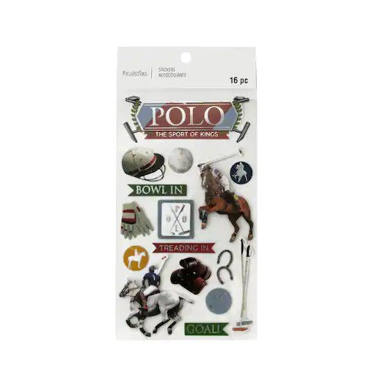 Recollections Polo Dimensional Stickers