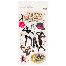 Recollections Jazz Dance Dimensional Stickers