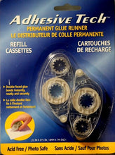 Adhesive Tech Permanent Glue Runner/Roller Refills Cassettes - SCRAPBOOKFARE