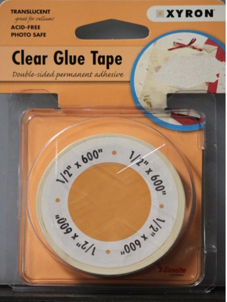 Xyron Double-sided Permanent Translucent Vellum Glue Tape