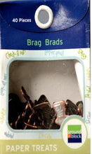 Around The Block Brag Brads - SCRAPBOOKFARE