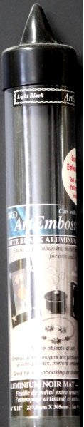 American Art Clay Co. Inc. Art Emboss Matte Black Lt. Weight Aluminum Sheets - SCRAPBOOKFARE
