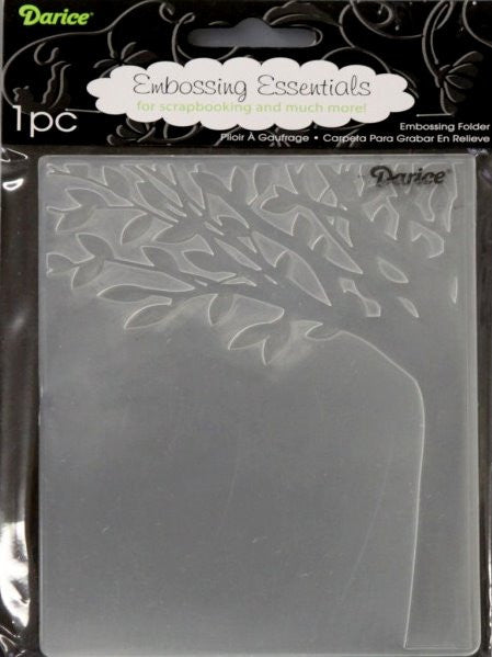 Darice Leafy Tree Embossing Essentials Folder - SCRAPBOOKFARE