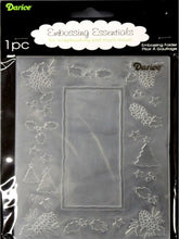 Darice Tree with Pinecone Embossing Essentials Folder - SCRAPBOOKFARE