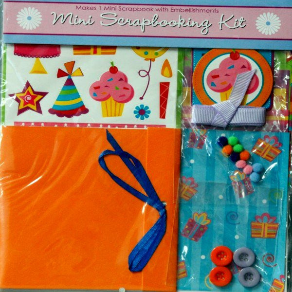 Horizon Group Mini Birthday Scrapbook Kit - SCRAPBOOKFARE