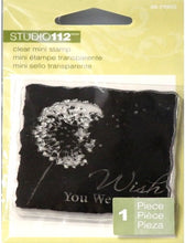 K & Company Studio 112 Wish You Were Here Mini Clear Stamp - SCRAPBOOKFARE