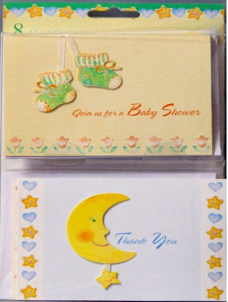 Paper Magic Group Baby Shower Invitations And Thank You Cards - SCRAPBOOKFARE