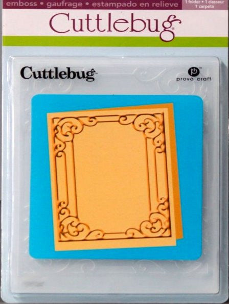 Provo Craft Cuttlebug Tiffany Embossing Folder - SCRAPBOOKFARE