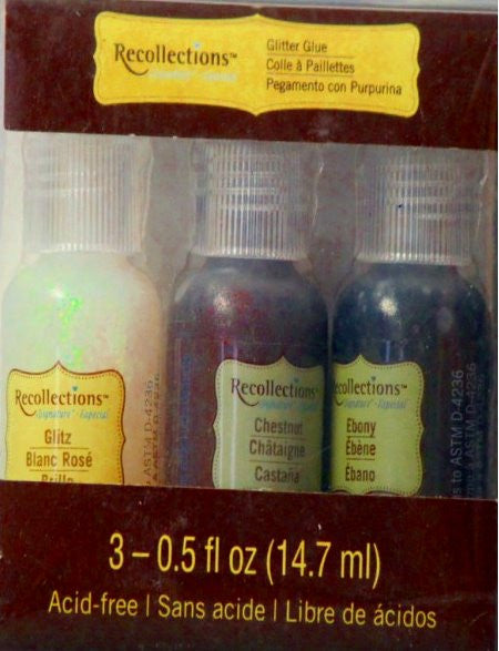 Recollections Signature Special Nature Glitter Glue Set - SCRAPBOOKFARE