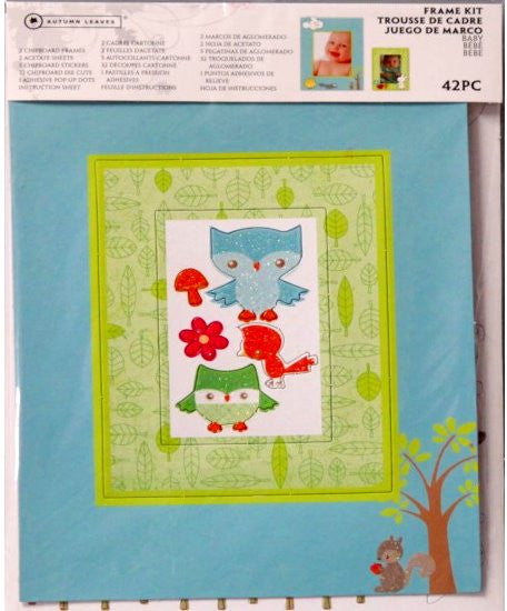 Autumn Leaves Baby Frame Kit - SCRAPBOOKFARE