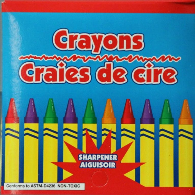 Children's Coloring Crayons - SCRAPBOOKFARE