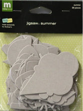Making Memories Jigsaw Summer Chipboard Embellishments - SCRAPBOOKFARE