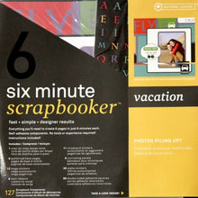 Autumn Leaves 12 x 12 Six Minute Scrapbooker Vacation Pages Kit - SCRAPBOOKFARE