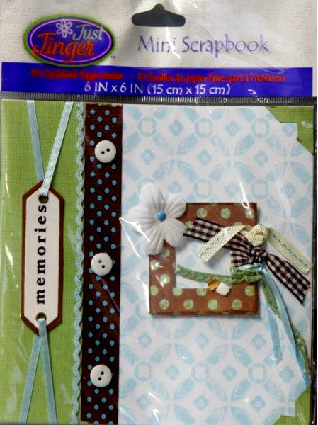 Wilton Just Jinger Mini Memories Card Book Scrapbook Album