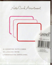 Gartner Studios Hot Red, Pink and Hot Pink Hues Note Card Collection - SCRAPBOOKFARE