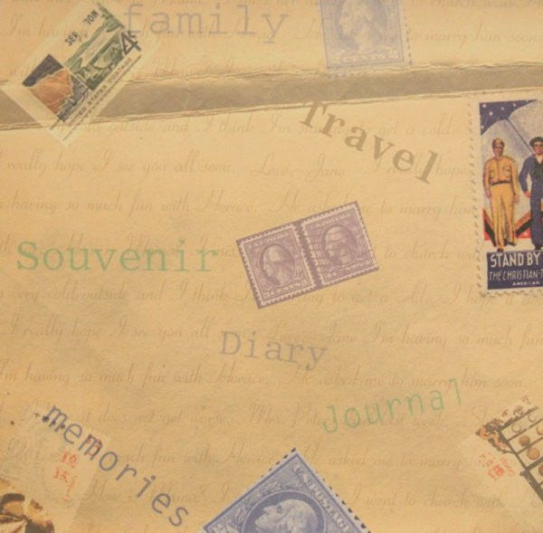 Scrapbook Paper 12 x 12  Vacation, Travel & Destination Theme Scrapbook Paper - SCRAPBOOKFARE