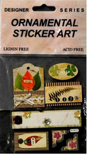 Stickerking Designer Series Dimensional Nature Ornamental Sticker Art