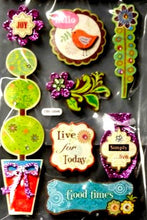 Special Moments Nature Dimensional Gem Chipboard Embellishments Stickers