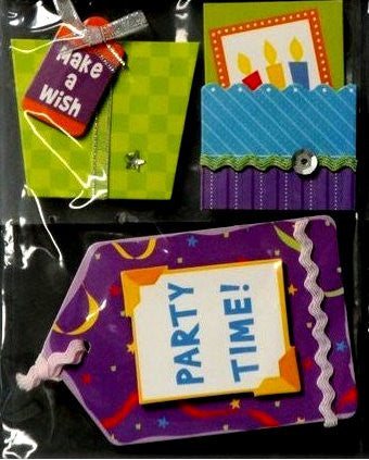 Miss Elizabeth's Birthday Dimensional Embellishments Stickers - SCRAPBOOKFARE