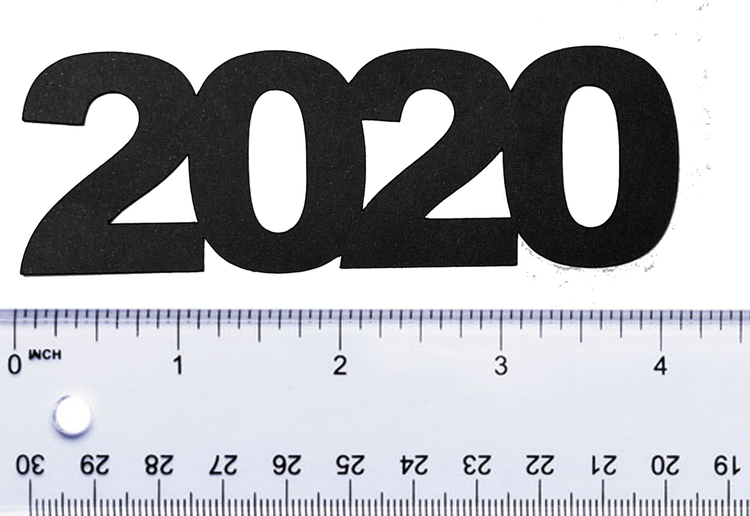 T & H Creations Handmade 2020 Die-cut Embellishment