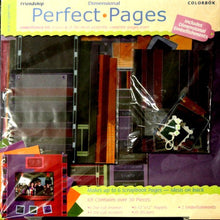 Colorbok Perfect Pages 12 x 12 Friendship Dimensional Scrapbook Pages Kit - SCRAPBOOKFARE