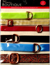 Colorbok Memory Boutique Ornamental Buckles And Ribbons Embellishment Kit - SCRAPBOOKFARE