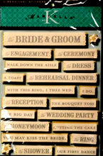 K & Company Marcella K Floral Wedding Events Dimensional Stickers - SCRAPBOOKFARE