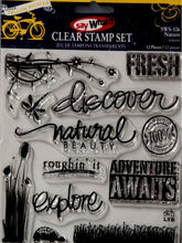 Little Yellow Bicycle Nature Clear Stamps - SCRAPBOOKFARE