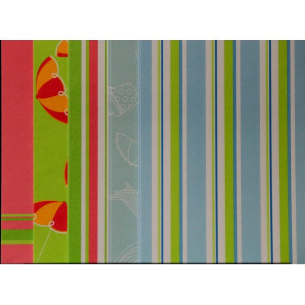 Summer Season 5 x 7 Variety Scrapbook Paper Pack