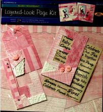 Westrim Crafts Paper Bliss Timeless Elements Blush Layered-Look Page Kit