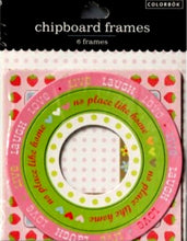 Colorbok Sweet Chipboard Frames - SCRAPBOOKFARE