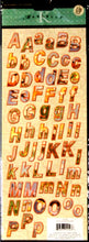 K & Company Marcella K Scenic Alphabet Stickers - SCRAPBOOKFARE