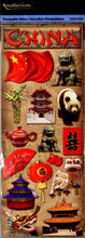 Recollections China Photographic Scrapbook Stickers - SCRAPBOOKFARE