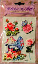 Forever Beautiful Handmade Dimensional Flowers & Birds Stickers - SCRAPBOOKFARE