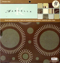 K & Company Marcella K Well Worn 12 x 12 Paper Pad - SCRAPBOOKFARE