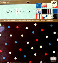 K & Company Marcella K Remix 12 x 12 Paper Pad - SCRAPBOOKFARE
