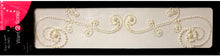 Spellbinders Want 2 Scrap Say It With Bling White Pearls Self-Adhesive Allure Swirl Embellishments