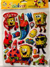 Sunboy Sponge Bob Square Pants & Friends Outtasite Dimensional Scrapbook Stickers