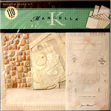K & Company Marcella K 12"x 12" Wedding Scrapbook Pages Kit - SCRAPBOOKFARE
